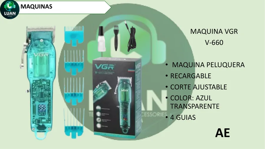 MAQUINA DE PELUQUEAR VGR V-660