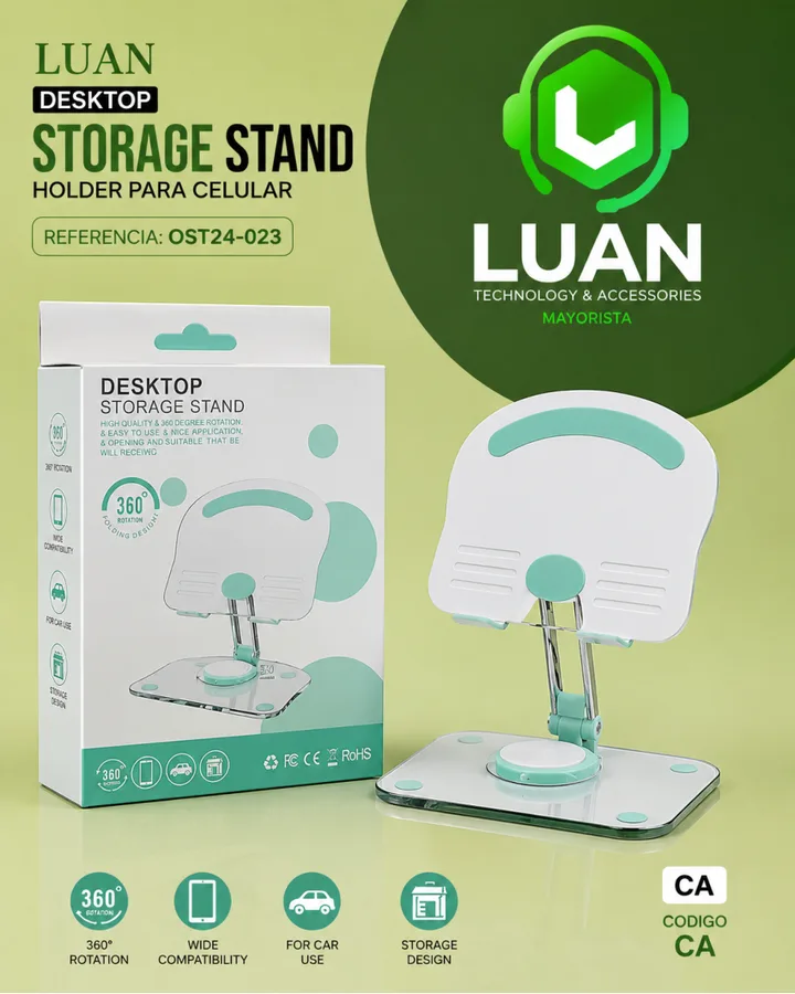 BASE PARA CELULAR ROTACION 360