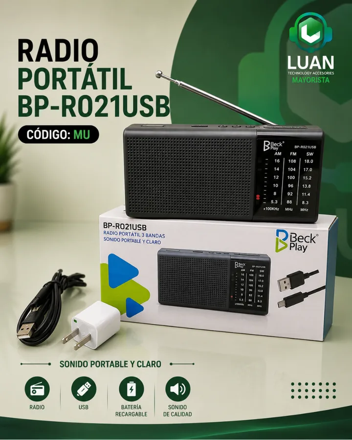 RADIO BECK PLAY BP-R021USB