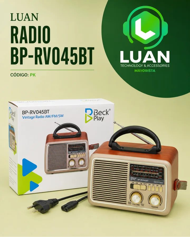 RADIO BECK PLAY BP-RV045BT