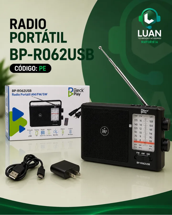RADIO BECK PLAY - BP-R062USB