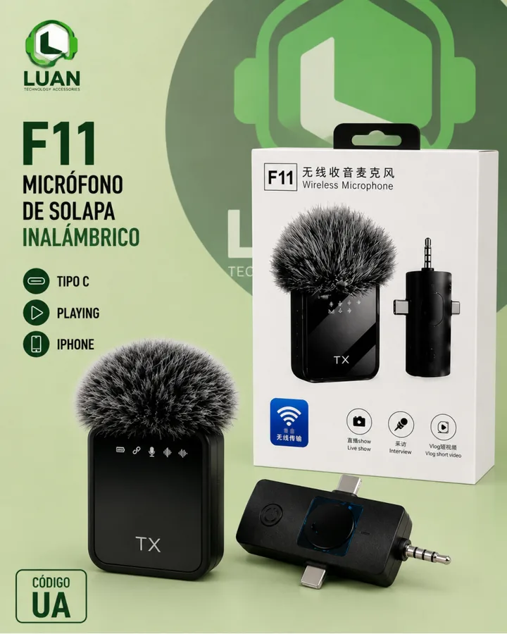 MICROFONO 3 ENTRADAS F11