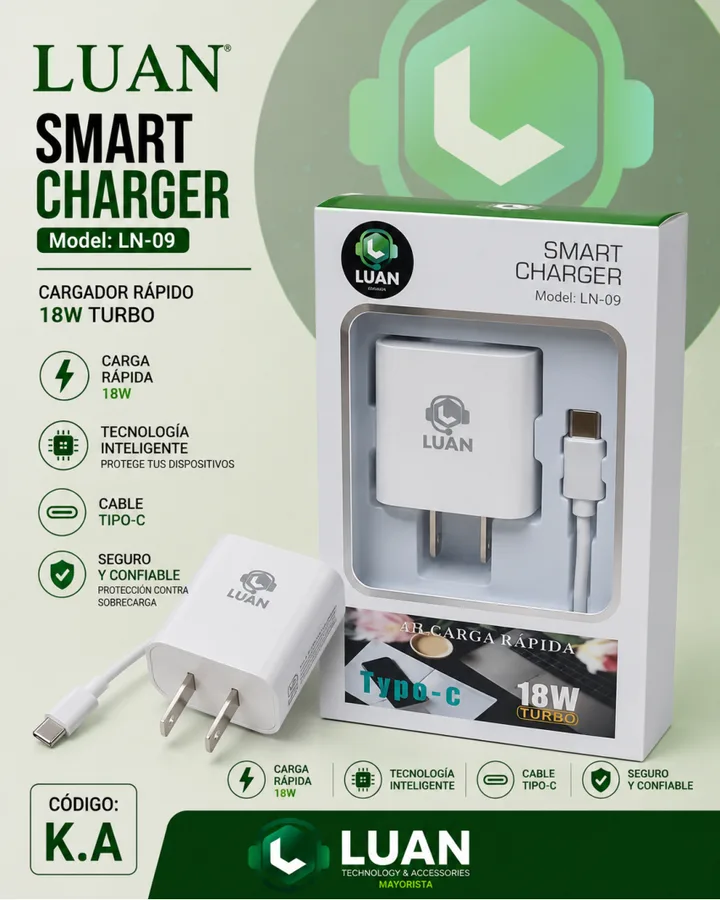 CARGADOR LUAN TPC LN-09