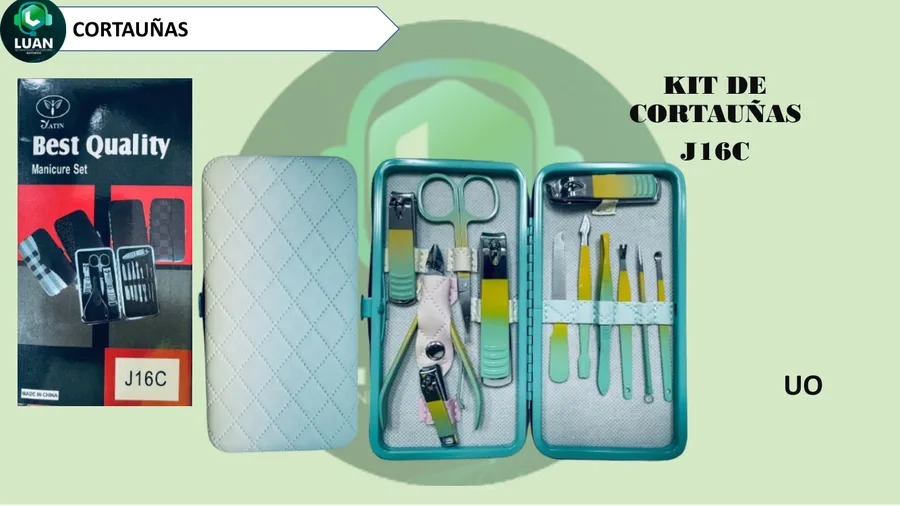 KIT DE UÑAS TORNASOLADO J16C