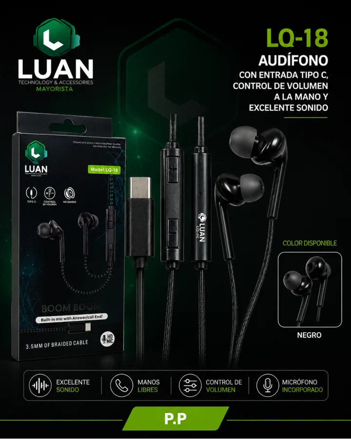 AUDIFONOS LQ-18