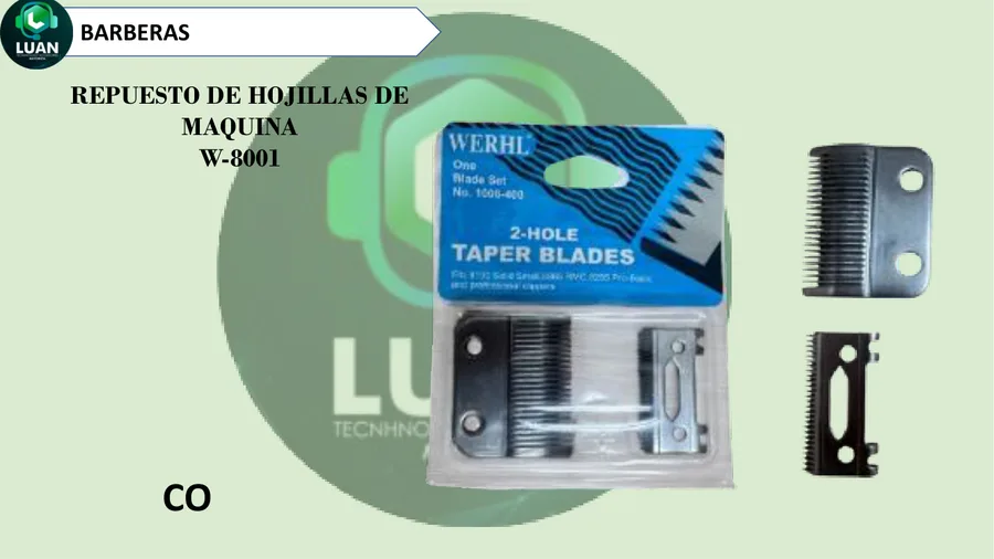 CUCHILLA MAQUINA DE AFEITAR WERHL 1006-400