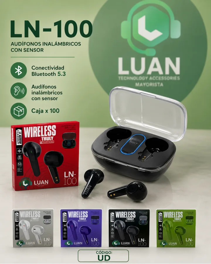 AUDIFONO INALAMBRICO LN-100