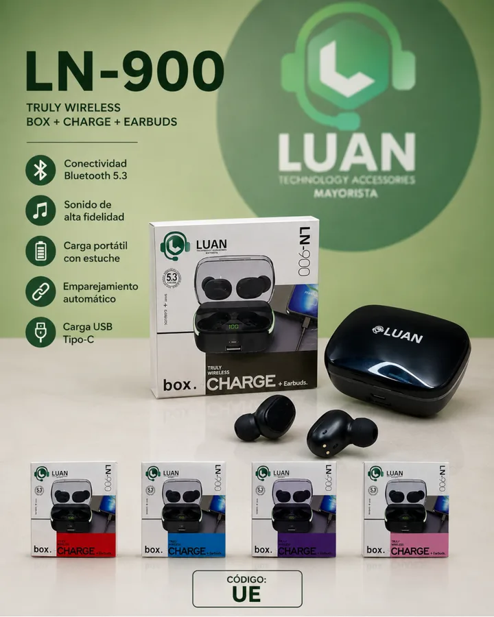 AUDIFONO INALAMBRICO LN-900