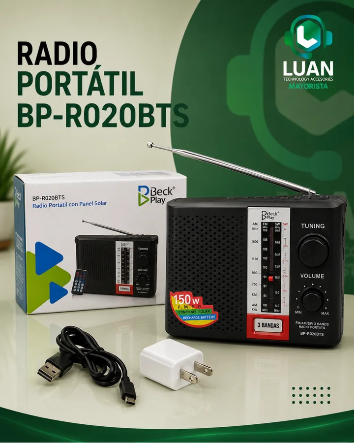 RADIO BECK PLAY BP-R020BTS