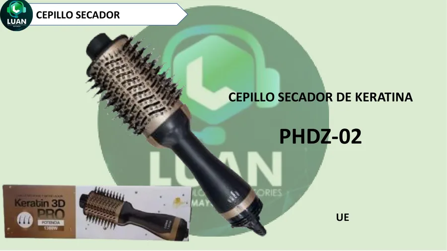 CEPILLO SECADOR DE KERATINA PHDZ-02