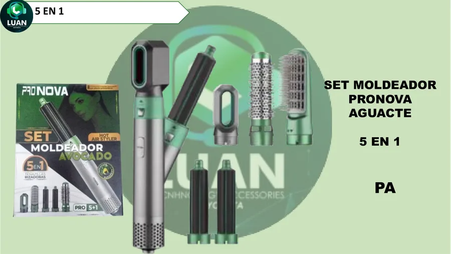 SET DE CABELLO 5EN1 AGUCATE