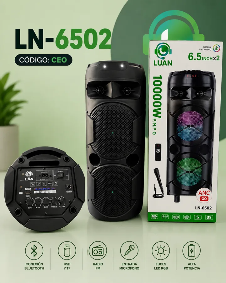 PARLANTE LUAN 6.5INCHX2