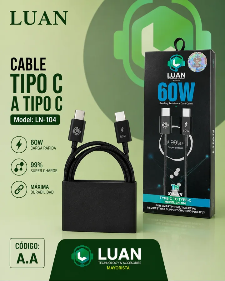 CABLE LUAN TPC TPC 60W