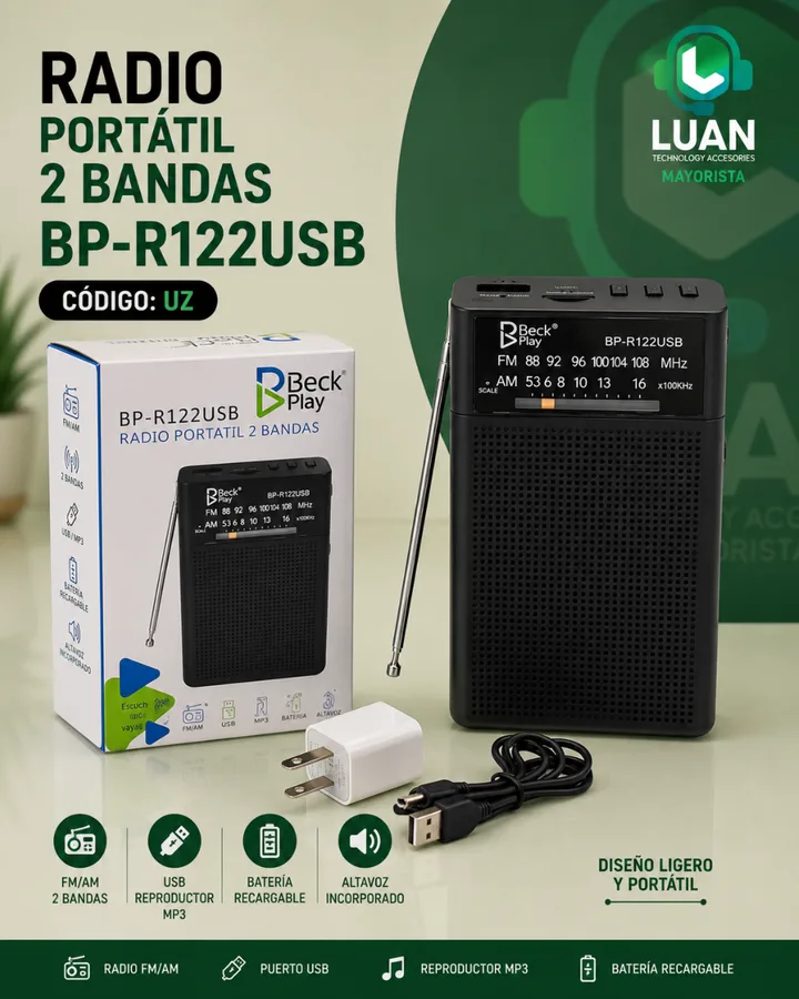 RADIO BECK PLAY BP-R122USB
