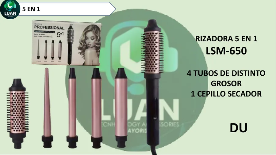 RIZADORA 5 EN 1 LSM-650