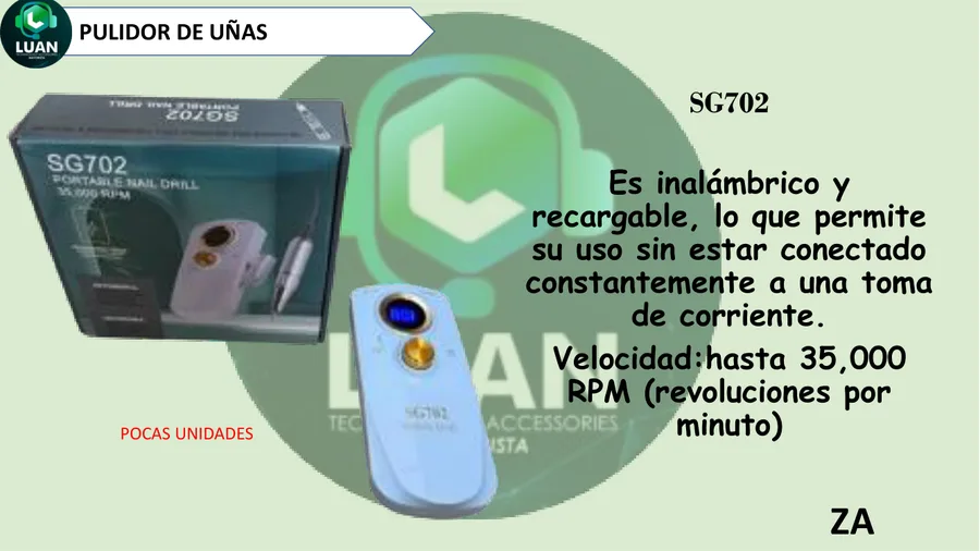 PULIDOR DE UÑAS SG702