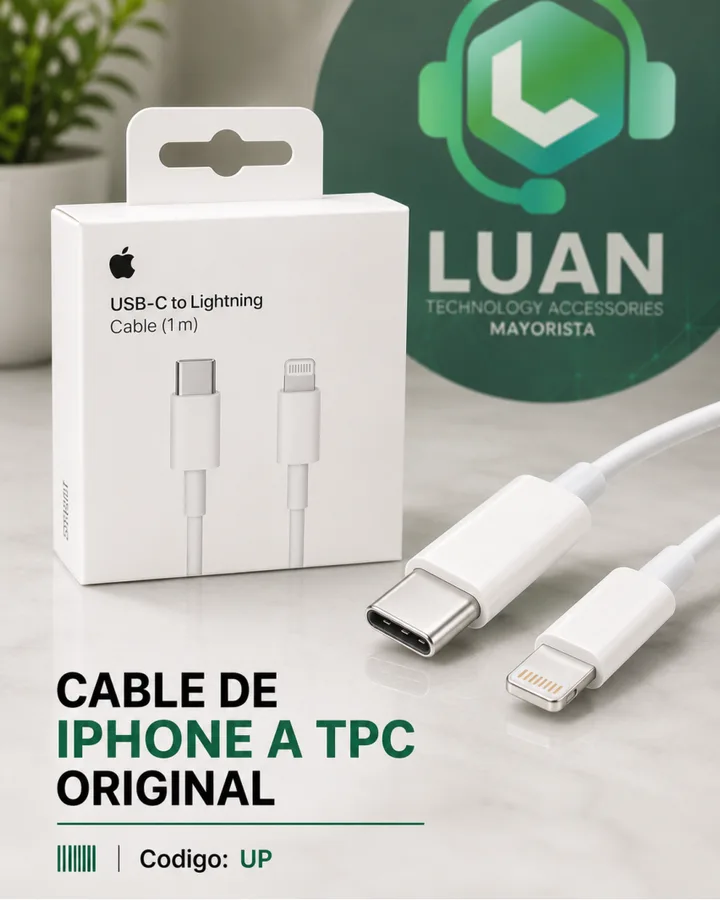 CABLE DE IPHONE A TPC ORIGINAL