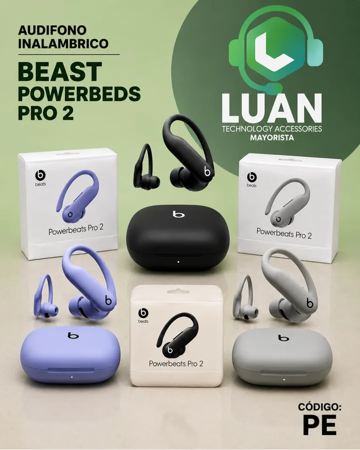 AUDIFONO INALAMBRICO BEAST POWERBEDS PRO 2