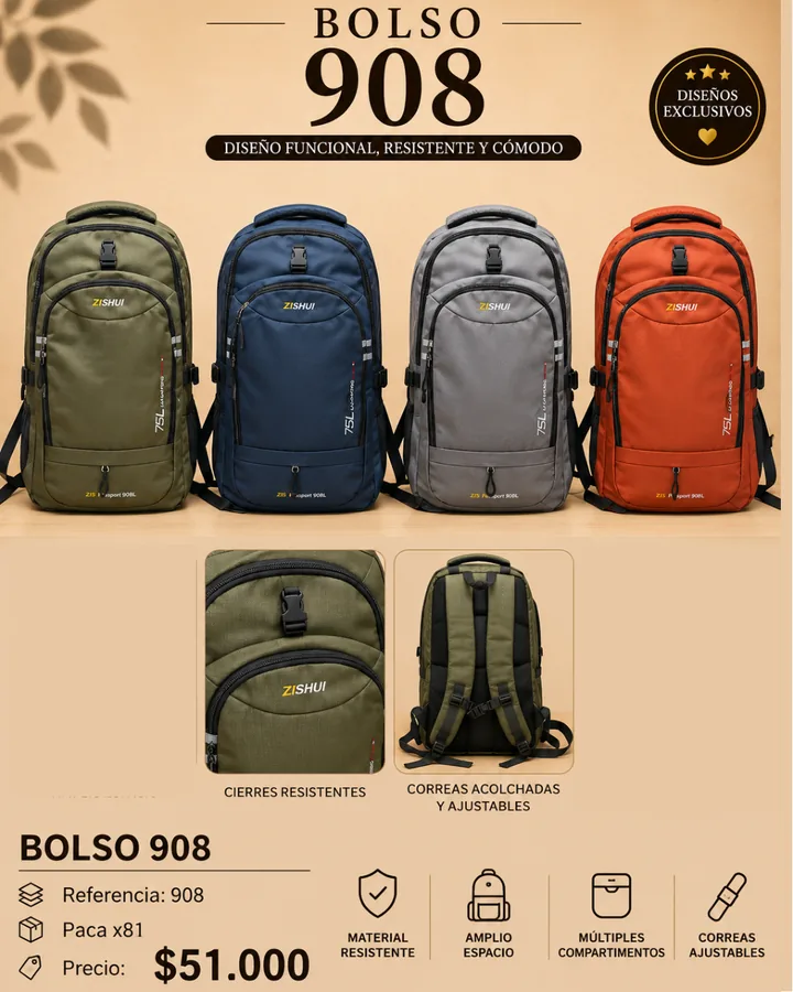 MORRAL ZISHUI 908 75L