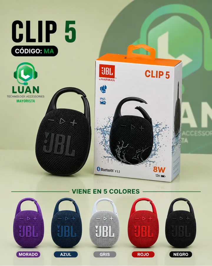 PARLANTE JBL CLIP5